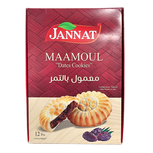 1052 AJWEH DATES SWEET JANNAT 454 G X12