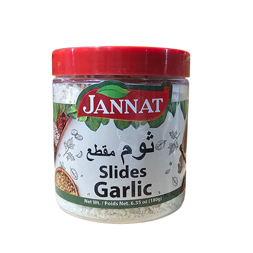 3516 SLICED DRIED GARLIC 180G X12