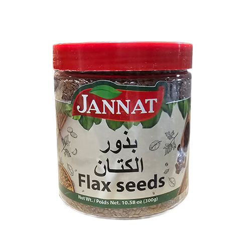3035 FLAX SEEDS 300G X12 JANNAT